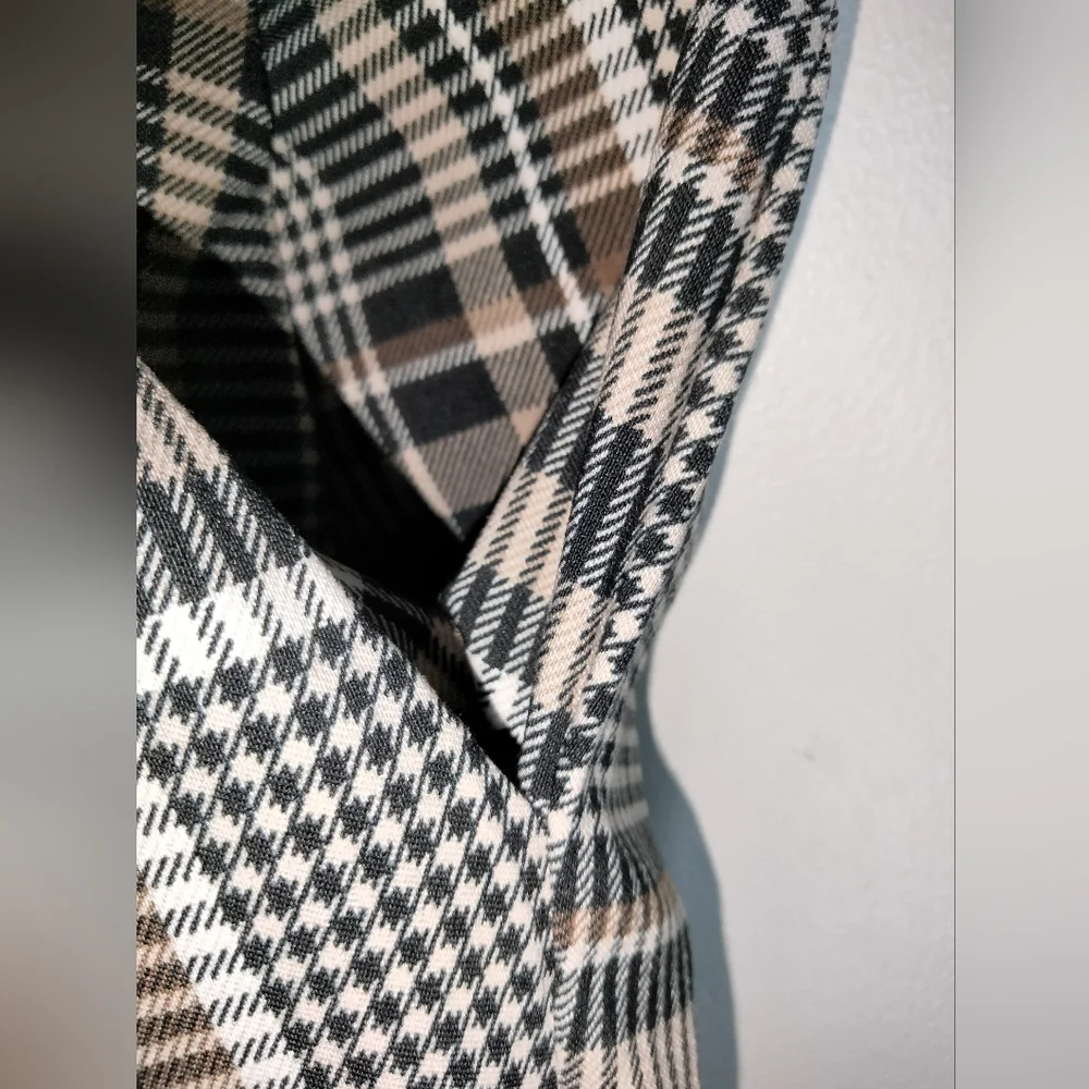 Jules & Leopold (Size L) Multicolored Plaid Slim Pull-on Ankle Pants (NEW-NWT)